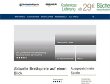 Tablet Screenshot of brettspiele-magazin.de